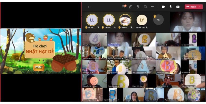 Tiết chuyên đề Luyện từ và câu của cô Nguyễn Thị Hoài - Giáo viên chủ nhiệm lớp 4E